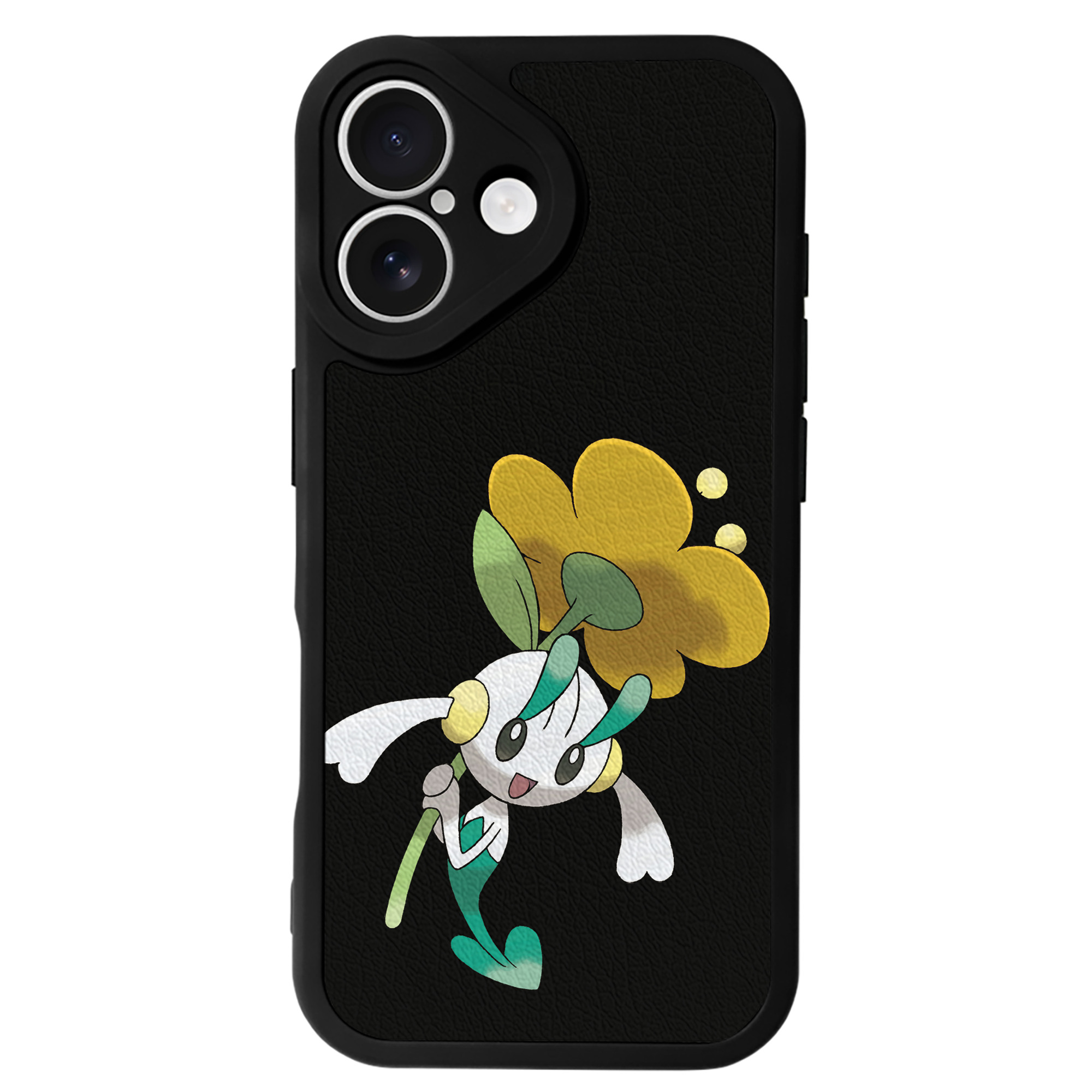 （画像用） ポケットモンスター Pokémon 【iPhone 16シリーズ対応】シリコンスマホケース（レザー調） 材質：シリコン